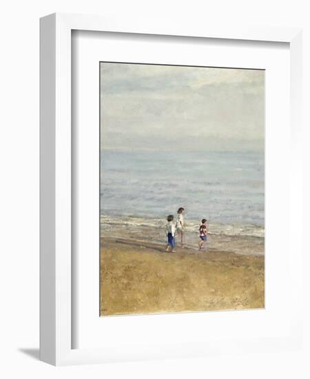 Games on the Beach-Alicia Grau-Framed Giclee Print