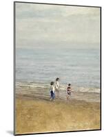 Games on the Beach-Alicia Grau-Mounted Giclee Print