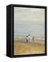 Games on the Beach-Alicia Grau-Framed Stretched Canvas