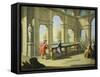 Games, Pool Table, 1751-1752-Giuseppe Zocchi-Framed Stretched Canvas