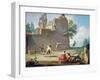 Games, Real Tennis, 1751-1752-Giuseppe Zocchi-Framed Giclee Print