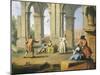 Games, Shuttlecock, 1751-1752-Giuseppe Zocchi-Mounted Giclee Print