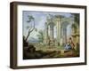 Games, Shuttlecock, 1751-1752-Giuseppe Zocchi-Framed Giclee Print