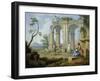 Games, Shuttlecock, 1751-1752-Giuseppe Zocchi-Framed Giclee Print