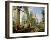 Games, Swing, 1751-1752-Giuseppe Zocchi-Framed Giclee Print