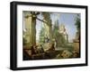 Games, Swing, 1751-1752-Giuseppe Zocchi-Framed Giclee Print