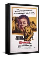 Games-null-Framed Stretched Canvas