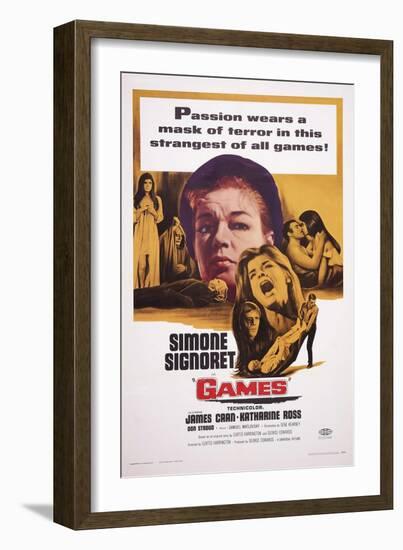 Games-null-Framed Art Print