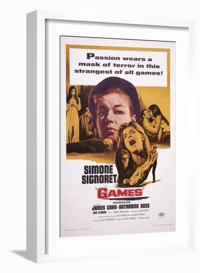 Games-null-Framed Art Print