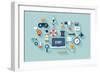 Gamification in Business-bloomua-Framed Art Print