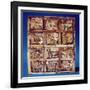 Gaming Board Depicting Animals of the Field and Forest, from Iraq, C.2500 BC (Wood)-Sumerian-Framed Giclee Print