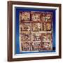 Gaming Board Depicting Animals of the Field and Forest, from Iraq, C.2500 BC (Wood)-Sumerian-Framed Giclee Print