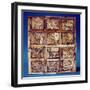 Gaming Board Depicting Animals of the Field and Forest, from Iraq, C.2500 BC (Wood)-Sumerian-Framed Giclee Print