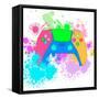 Gaming in Color-Daniela Santiago-Framed Stretched Canvas