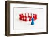 Gaming Pieces Symbolise Exclusion-Catharina Lux-Framed Photographic Print