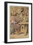 Gaming, Sketch Illustrating the Passions, 1853-Richard Dadd-Framed Giclee Print