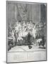 Gaming Table Scene in Covent Garden, Westminster, London, 1746-James Hulett-Mounted Giclee Print