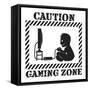 Gaming Zone-Marcus Prime-Framed Stretched Canvas