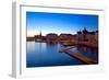 Gamla Stan and Riddarholmen w Spire of Riddarholmskyrkan (Riddarholmen Church), Stockholm, Sweden-Frank Fell-Framed Photographic Print