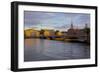 Gamla Stan and Riddarholmen w Spire of Riddarholmskyrkan (Riddarholmen Church), Stockholm, Sweden-Frank Fell-Framed Photographic Print