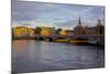 Gamla Stan and Riddarholmen w Spire of Riddarholmskyrkan (Riddarholmen Church), Stockholm, Sweden-Frank Fell-Mounted Photographic Print