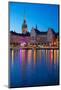 Gamla Stan and Riddarholmen w Spire of Riddarholmskyrkan (Riddarholmen Church), Stockholm, Sweden-Frank Fell-Mounted Photographic Print