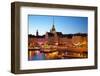 Gamla Stan and Riddarholmen w Spire of Riddarholmskyrkan (Riddarholmen Church), Stockholm, Sweden-Frank Fell-Framed Photographic Print