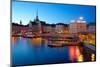 Gamla Stan at Dusk, Riddarholmen, Stockholm, Sweden, Scandinavia, Europe-Frank Fell-Mounted Photographic Print