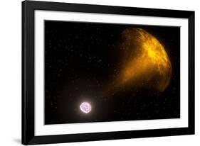 Gamma Ray Burst from Colliding Neutron Stars-null-Framed Photographic Print