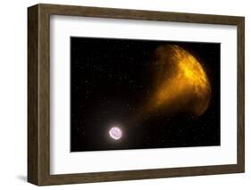 Gamma Ray Burst from Colliding Neutron Stars-null-Framed Photographic Print