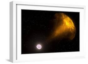 Gamma Ray Burst from Colliding Neutron Stars-null-Framed Photographic Print