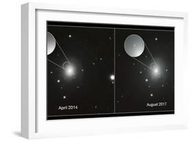 Gamma Ray Burst from Colliding Neutron Stars-null-Framed Photographic Print