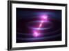 Gamma Ray Burst from Colliding Neutron Stars-null-Framed Photographic Print