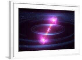 Gamma Ray Burst from Colliding Neutron Stars-null-Framed Photographic Print