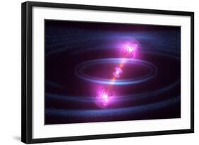 Gamma Ray Burst from Colliding Neutron Stars-null-Framed Photographic Print