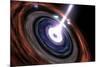 Gamma Rays in Active Galactic Nuclei-null-Mounted Art Print