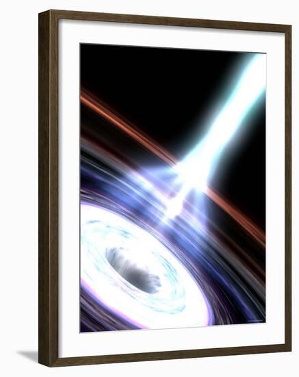 Gamma Rays in Galactic Nuclei-Stocktrek Images-Framed Photographic Print