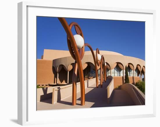 Gammage Auditorium, Architect Frank Lloyd Wright State University, Tempe, Greater Phoenix Area-Richard Cummins-Framed Photographic Print