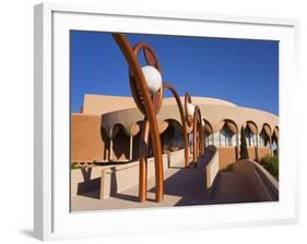 Gammage Auditorium, Architect Frank Lloyd Wright State University, Tempe, Greater Phoenix Area-Richard Cummins-Framed Photographic Print