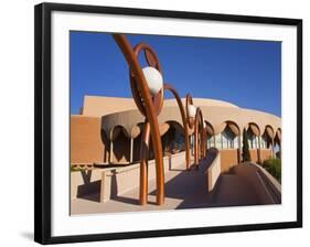 Gammage Auditorium, Architect Frank Lloyd Wright State University, Tempe, Greater Phoenix Area-Richard Cummins-Framed Photographic Print