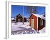 Gammelstad (Lulea Old City) UNESCO World Heritage Site, Lapland, Sweden, Scandinavia, Europe-Sergio Pitamitz-Framed Photographic Print