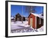 Gammelstad (Lulea Old City) UNESCO World Heritage Site, Lapland, Sweden, Scandinavia, Europe-Sergio Pitamitz-Framed Photographic Print