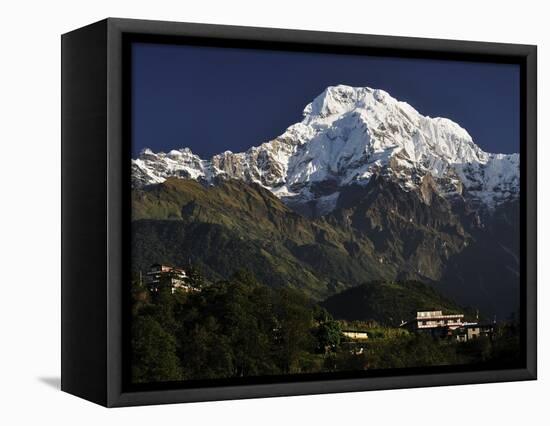 Gandaki, Annapurna Conservation Area, Western Region, Nepal, Asia-Jochen Schlenker-Framed Stretched Canvas