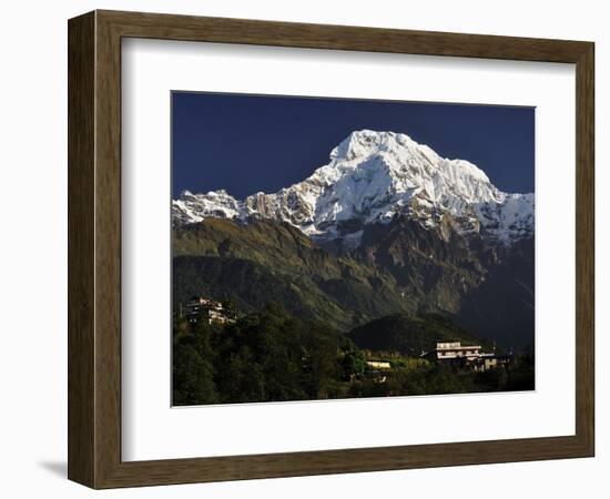 Gandaki, Annapurna Conservation Area, Western Region, Nepal, Asia-Jochen Schlenker-Framed Photographic Print