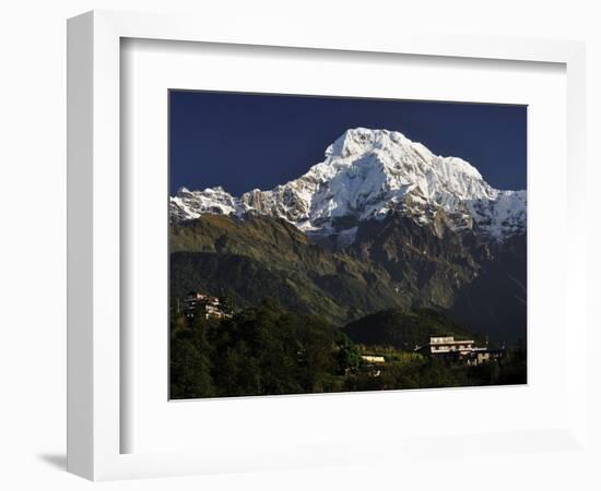 Gandaki, Annapurna Conservation Area, Western Region, Nepal, Asia-Jochen Schlenker-Framed Photographic Print