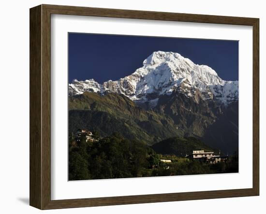 Gandaki, Annapurna Conservation Area, Western Region, Nepal, Asia-Jochen Schlenker-Framed Photographic Print