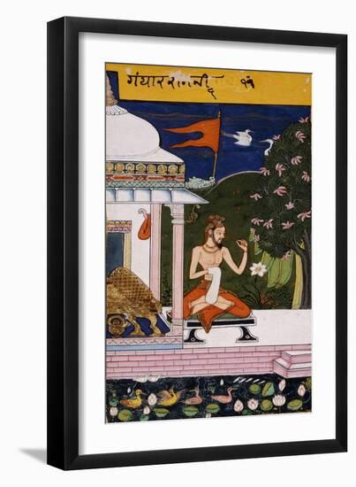 Gandarah (Devganhar) Ragini, C.1660-null-Framed Giclee Print