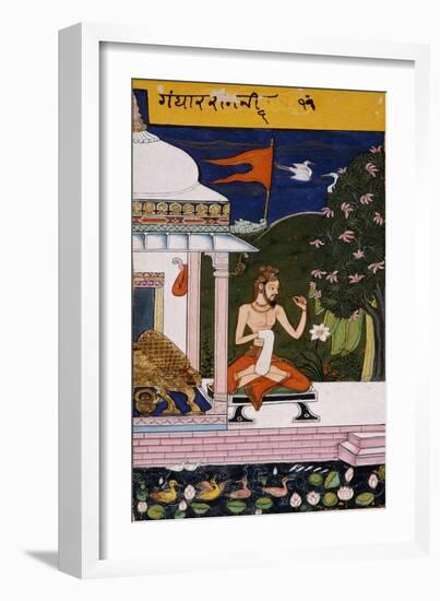 Gandarah (Devganhar) Ragini, C.1660-null-Framed Giclee Print