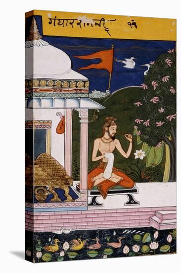 Gandarah (Devganhar) Ragini, C.1660-null-Stretched Canvas