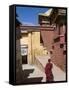 Ganden Monastery, Near Lhasa, Tibet, China-Ethel Davies-Framed Stretched Canvas